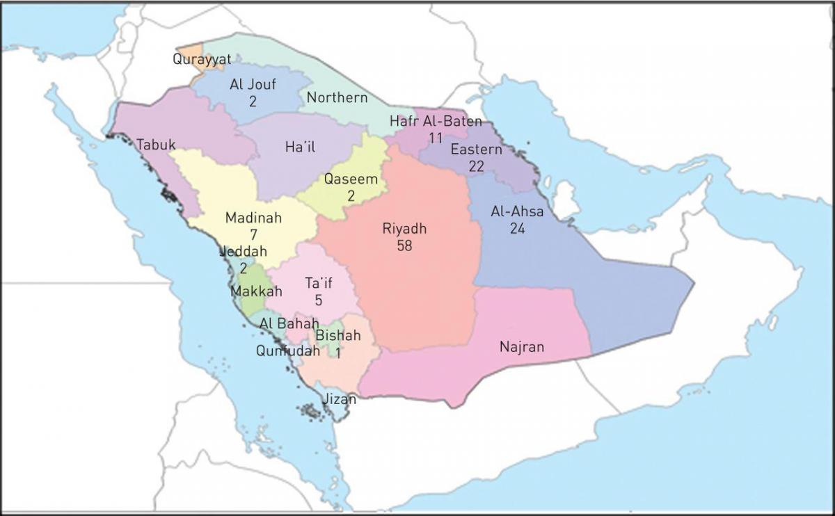 Ramani ya al ahsa Saudi Arabia