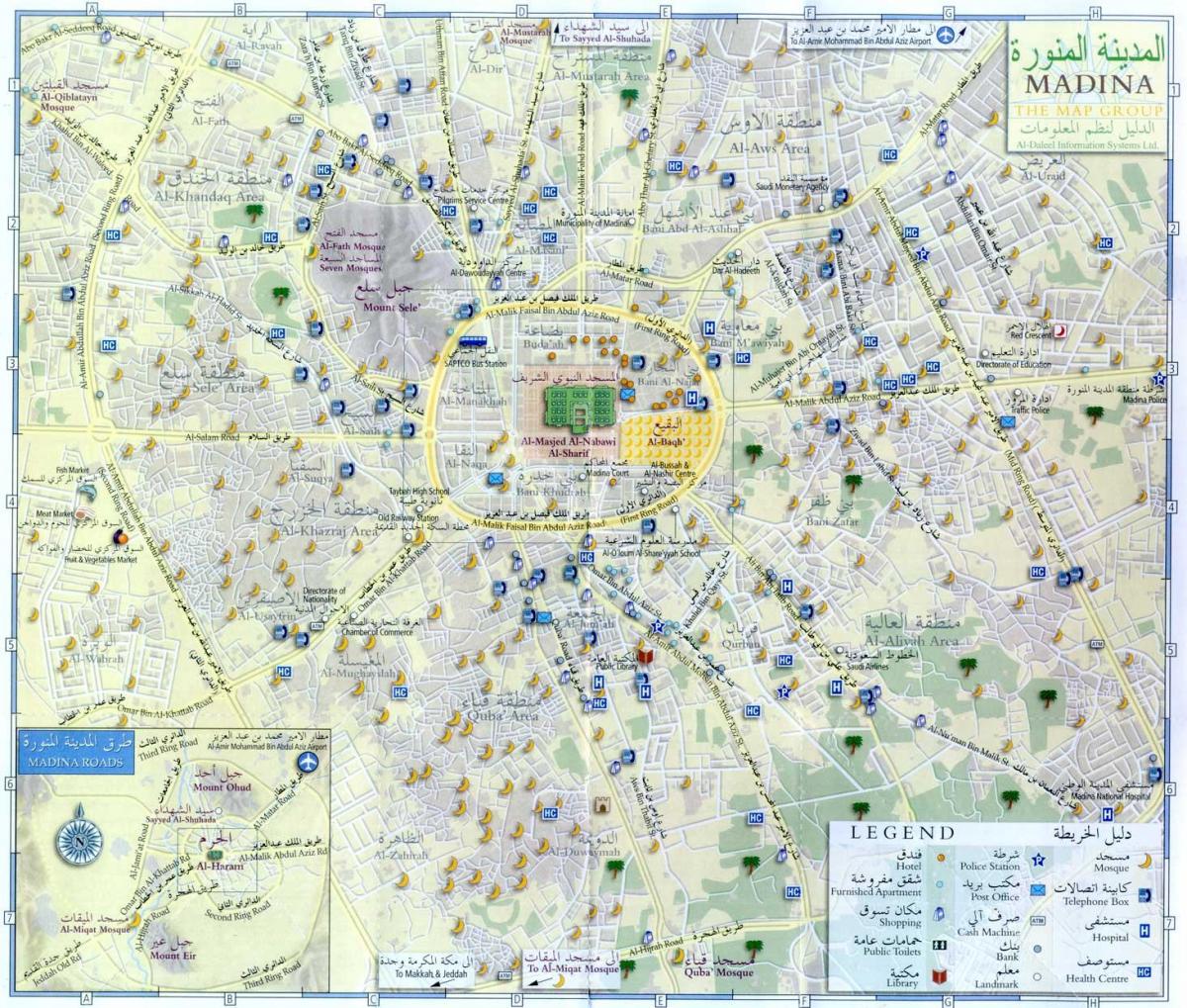ramani ya madina munawara Saudi Arabia