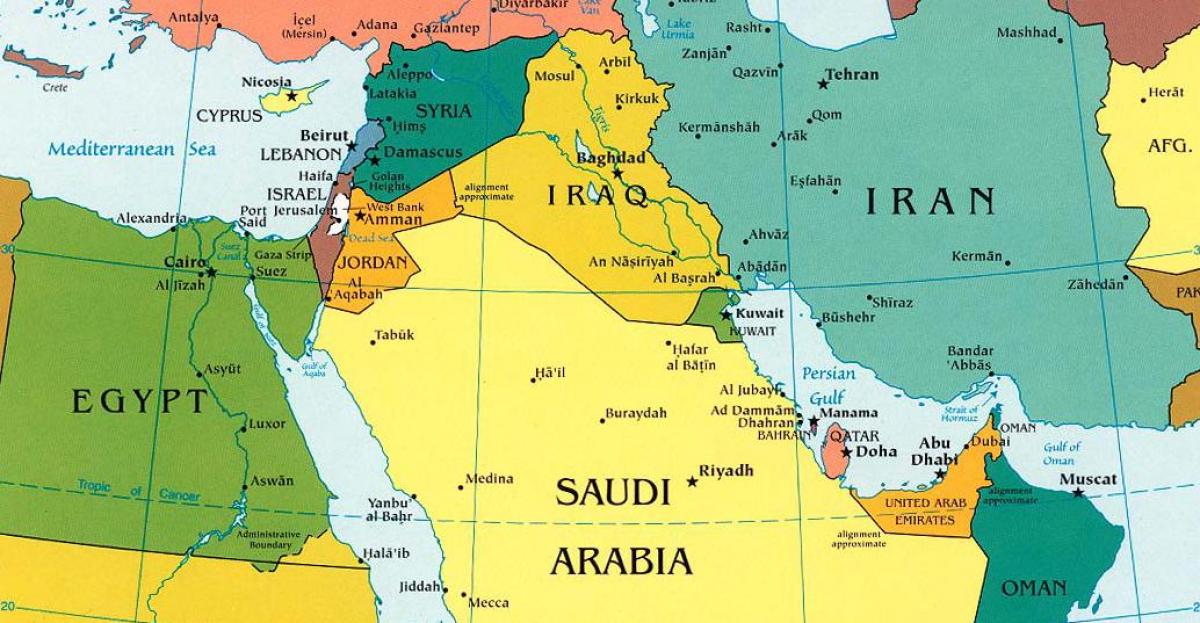 ramani Saudi Arabia nchi jirani