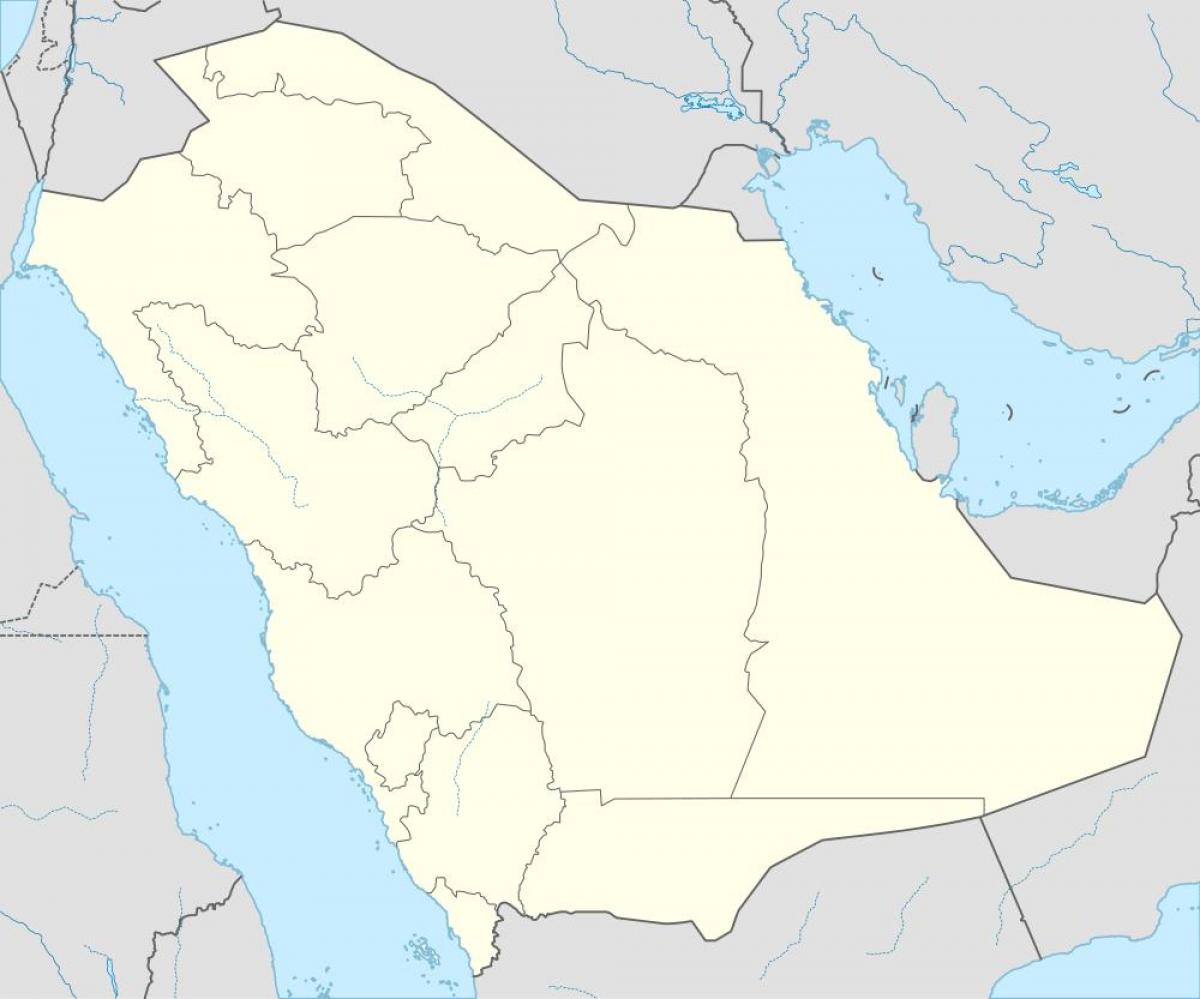 Ramani ya Saudi Arabia katika