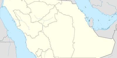 Ramani ya Saudi Arabia katika
